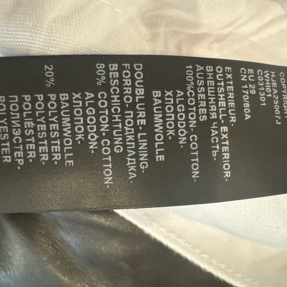 The Kooples White Jeans Straight Leg - Picture 11 of 13